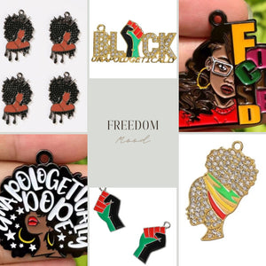 African American Charms/Each