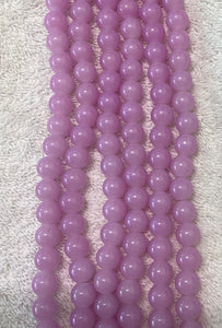 Jelly & Clear Transparent 10mm/ Each 40 beads per strand