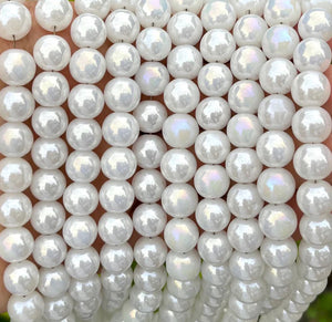 Pearl Beads 10mm/ Each 40 beads per strand