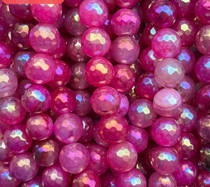 Agate Beads 10mm/ Each 36-38 beads per strand