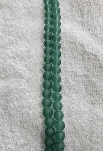 Frosted Beads 10mm/Each 40 beads per strand