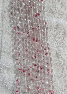 Jelly & Clear Transparent 10mm/ Each 40 beads per strand