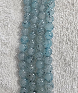 Jelly & Clear Transparent 10mm/ Each 40 beads per strand