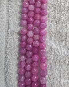 10mm Crackle Beads/Each 40 beads per strand