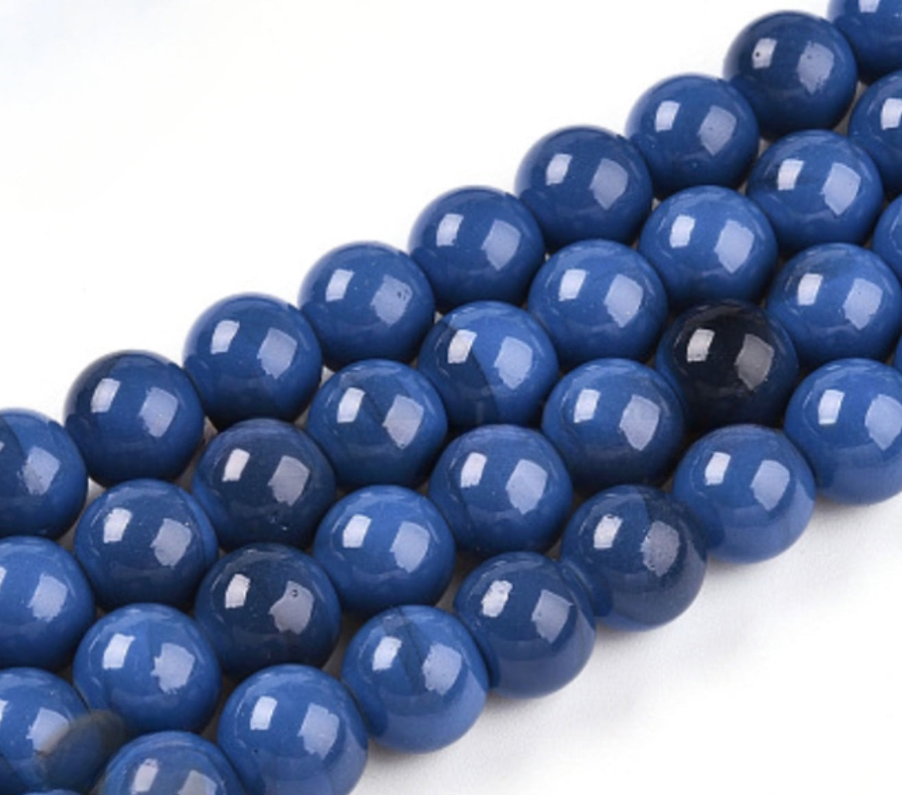 Marble beads 10mm/Each 40 beads per strand