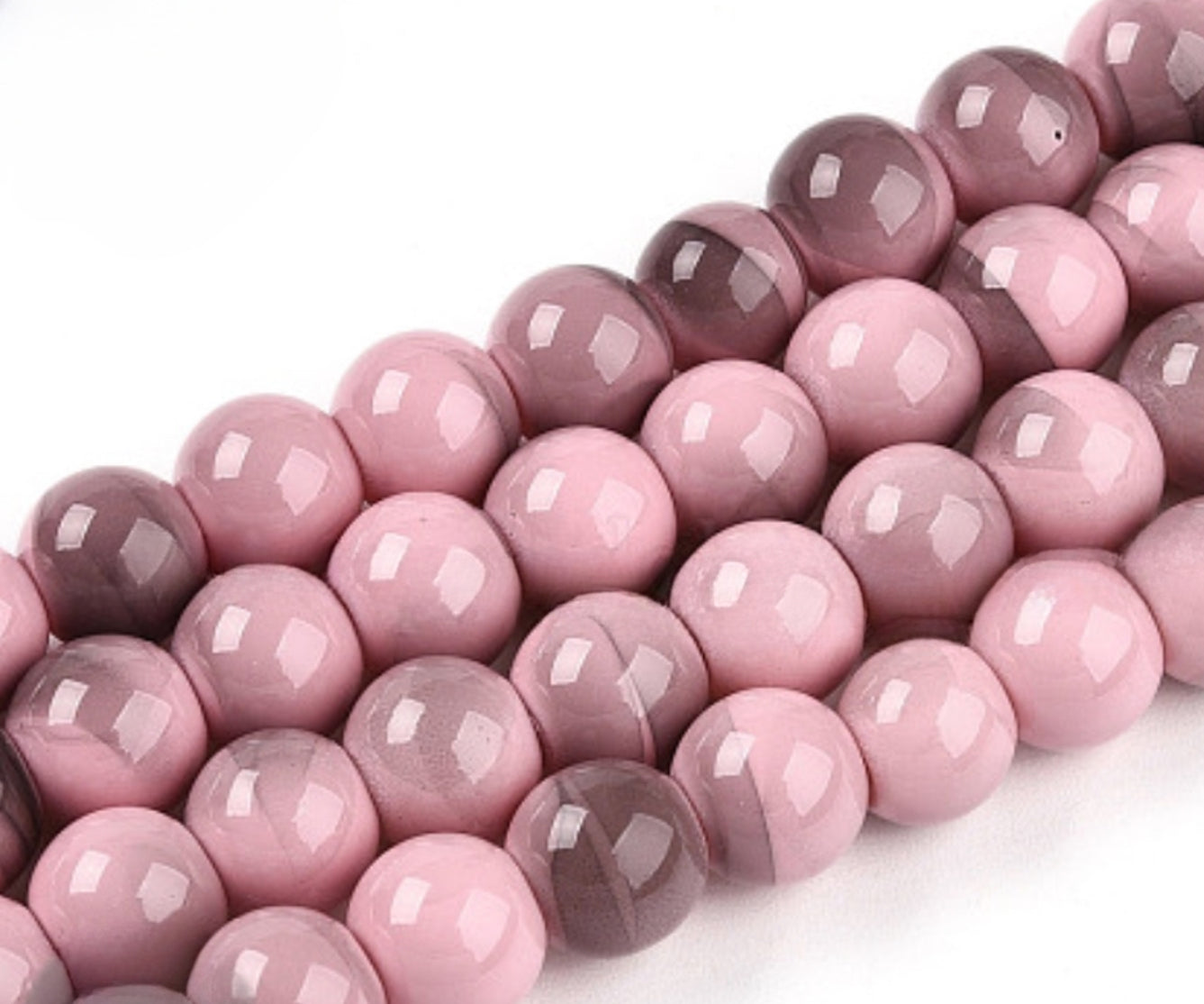 Marble beads 10mm/Each 40 beads per strand