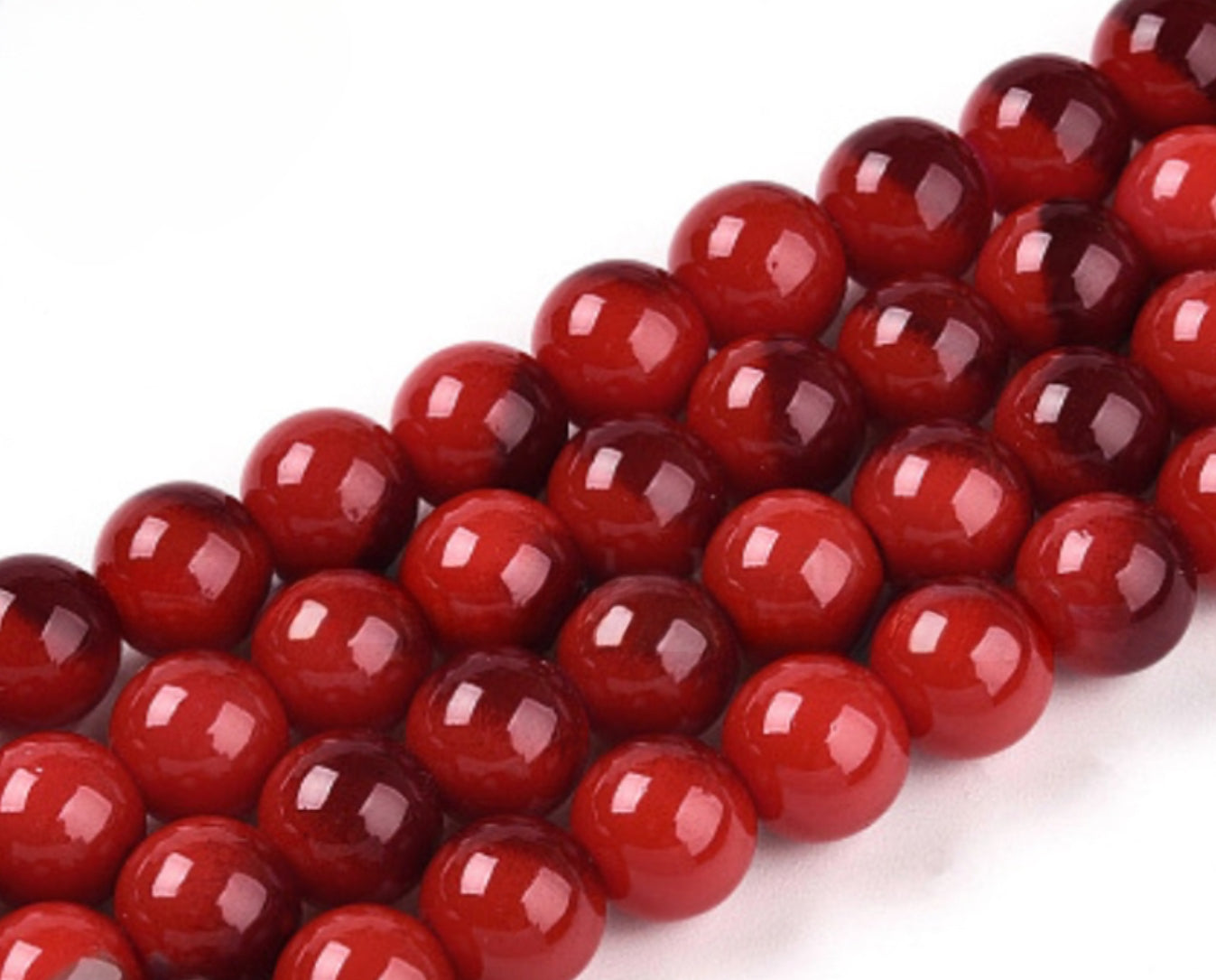 Marble beads 10mm/Each 40 beads per strand