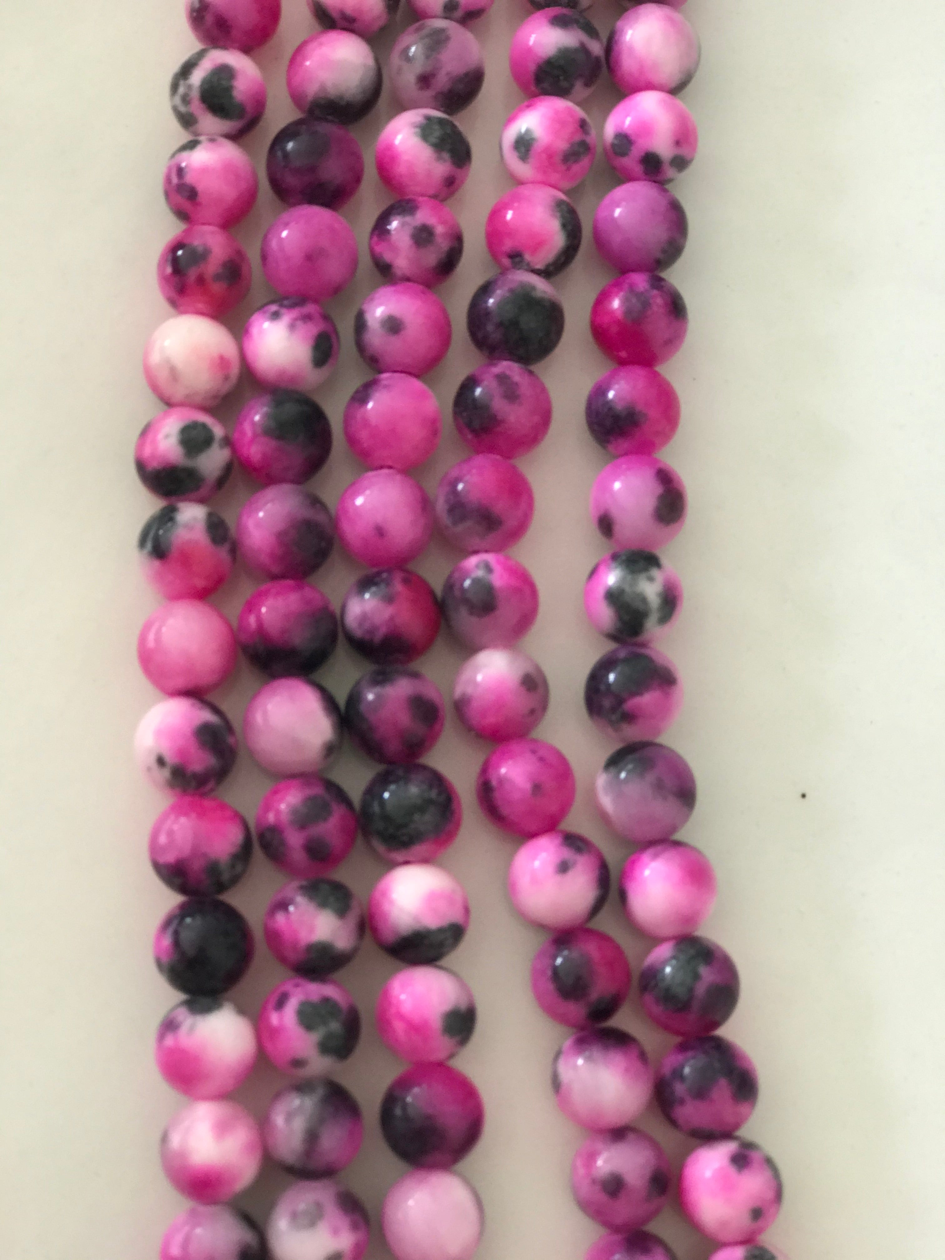 Jade Gemstone Beads 10mm/ Each