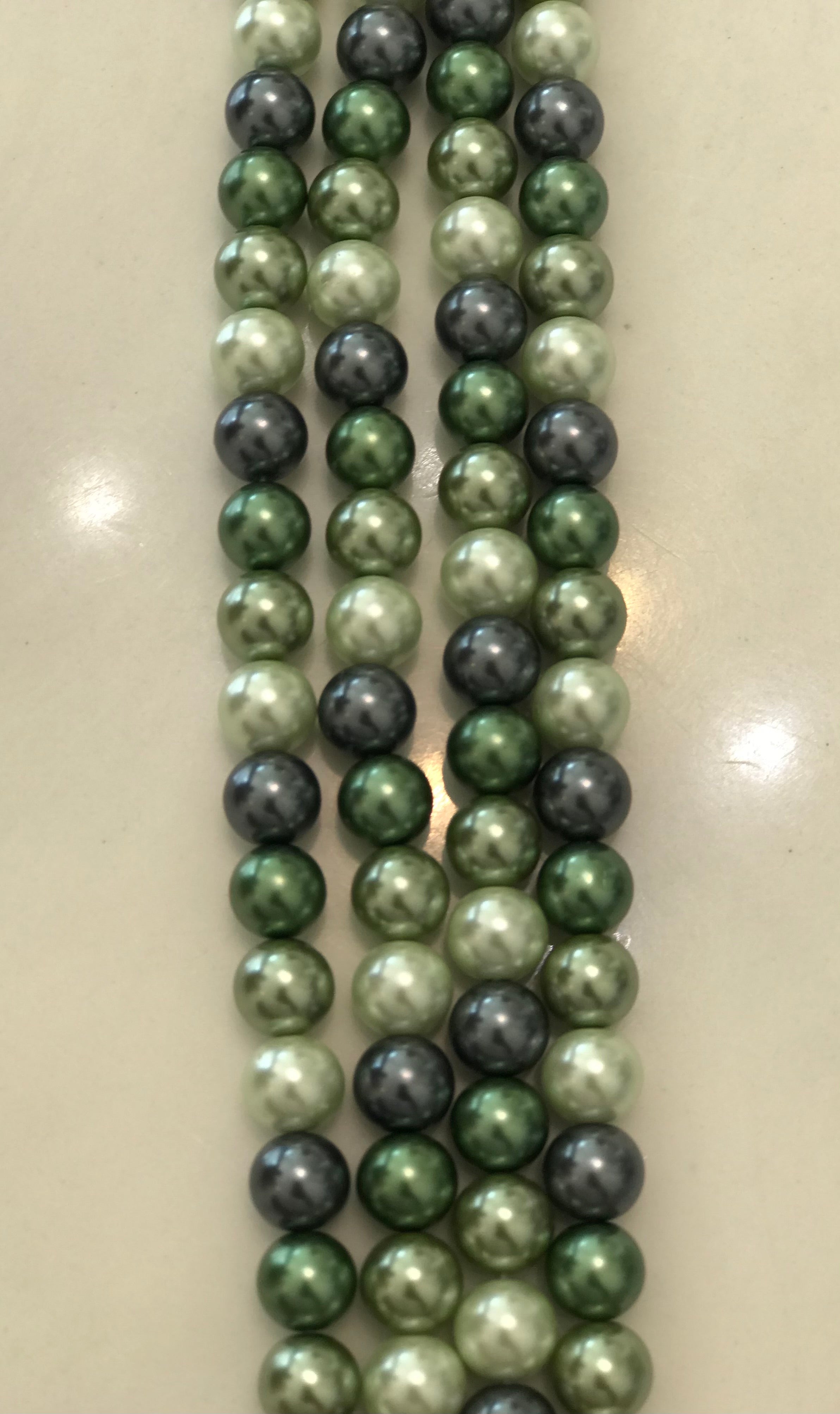 Pearl Beads 10mm/ Each 40 beads per strand