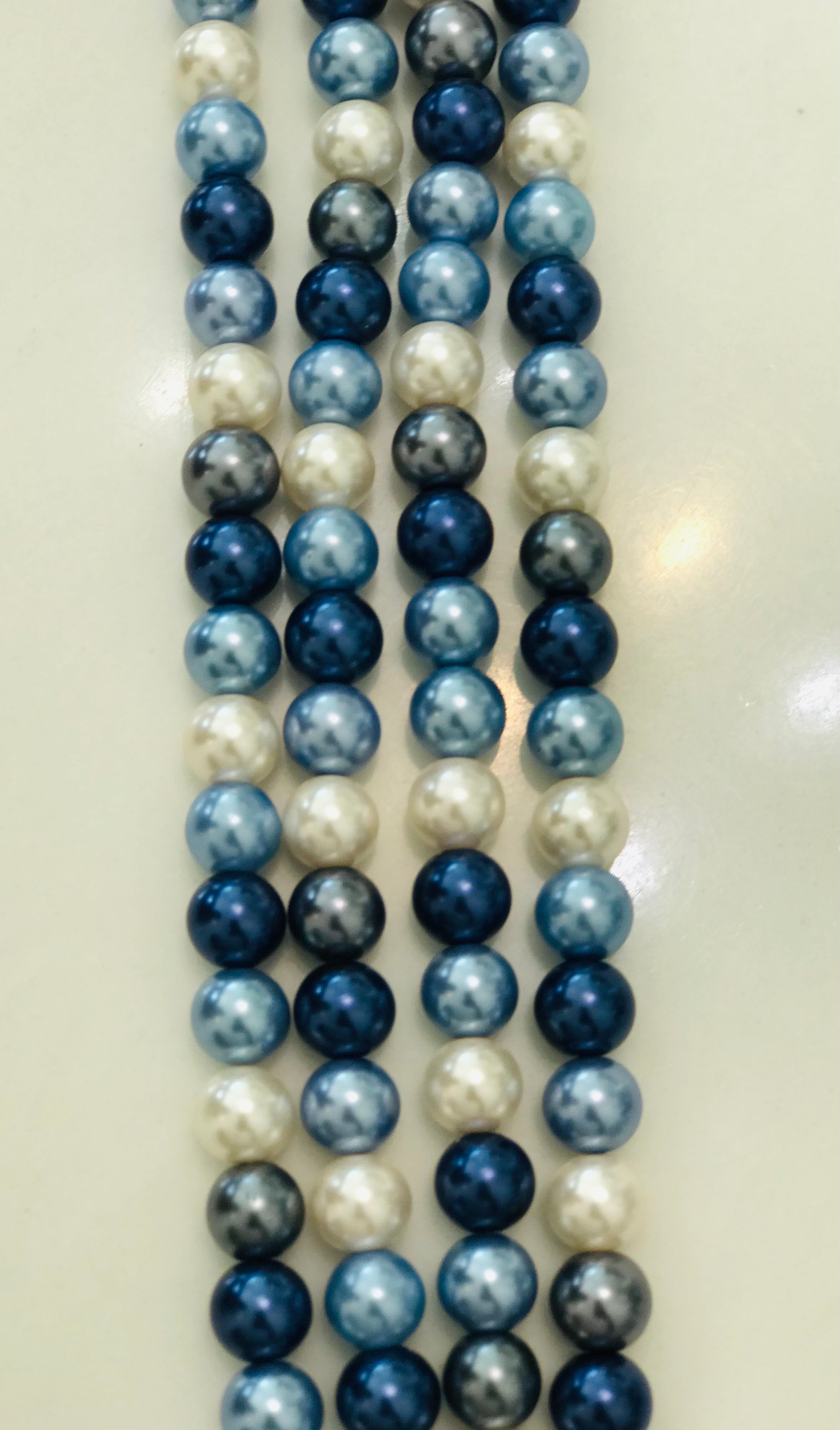 Pearl Beads 10mm/ Each 40 beads per strand