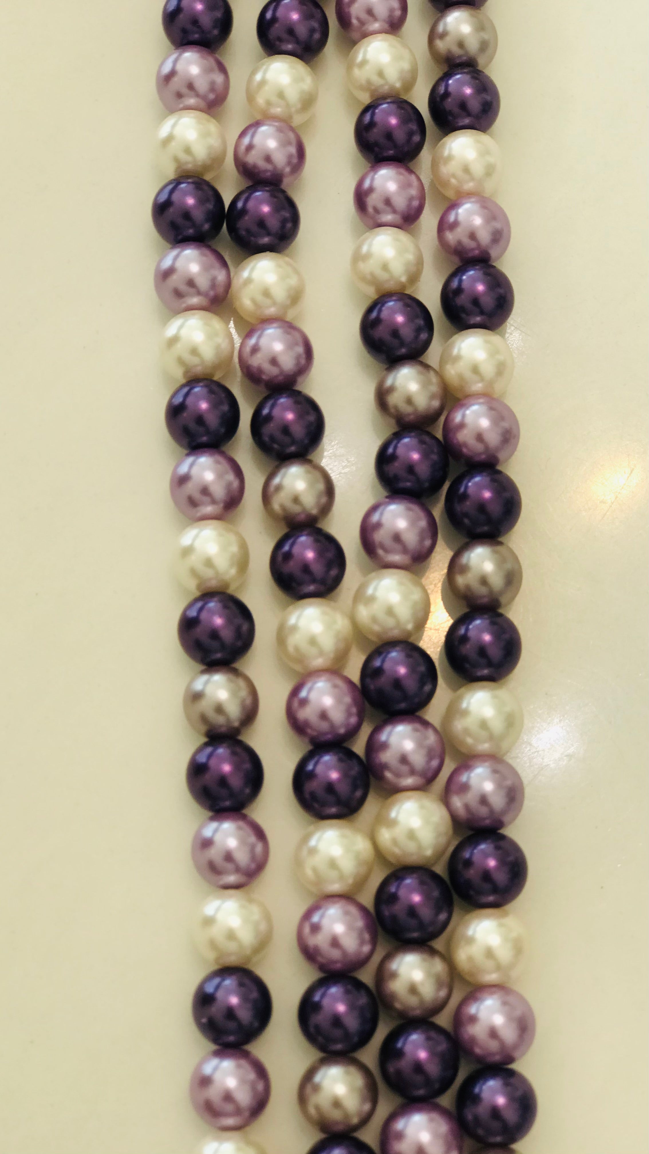 Pearl Beads 10mm/ Each 40 beads per strand