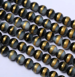 Speckled Beads 10mm/ Each 40 beads per strand