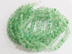 Jelly & Clear Transparent 10mm/ Each 40 beads per strand