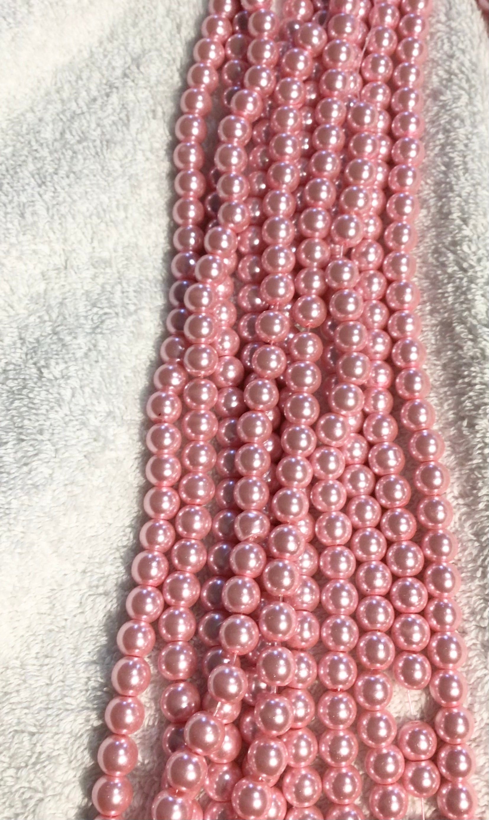 Pearl Beads 10mm/ Each 40 beads per strand