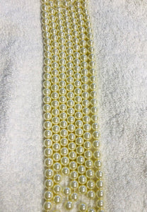 Pearl Beads 10mm/ Each 40 beads per strand