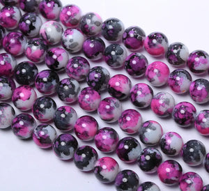 Marble beads 10mm/Each 40 beads per strand