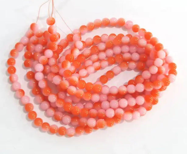 Jelly & Clear Transparent 10mm/ Each 40 beads per strand