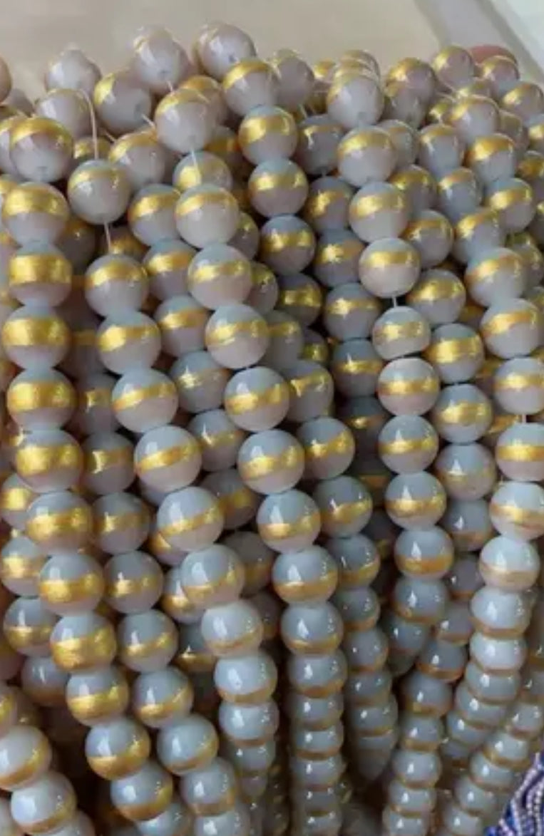 Speckled Beads 10mm/ Each 40 beads per strand