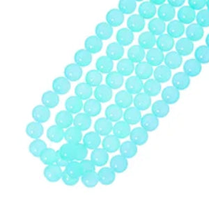 Jelly & Clear Transparent 10mm/ Each 40 beads per strand