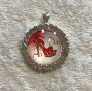 Greek red Charms “Each”