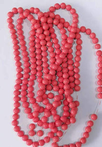 Solid Color Glass Beads 10mm/Each 40 beads per strand