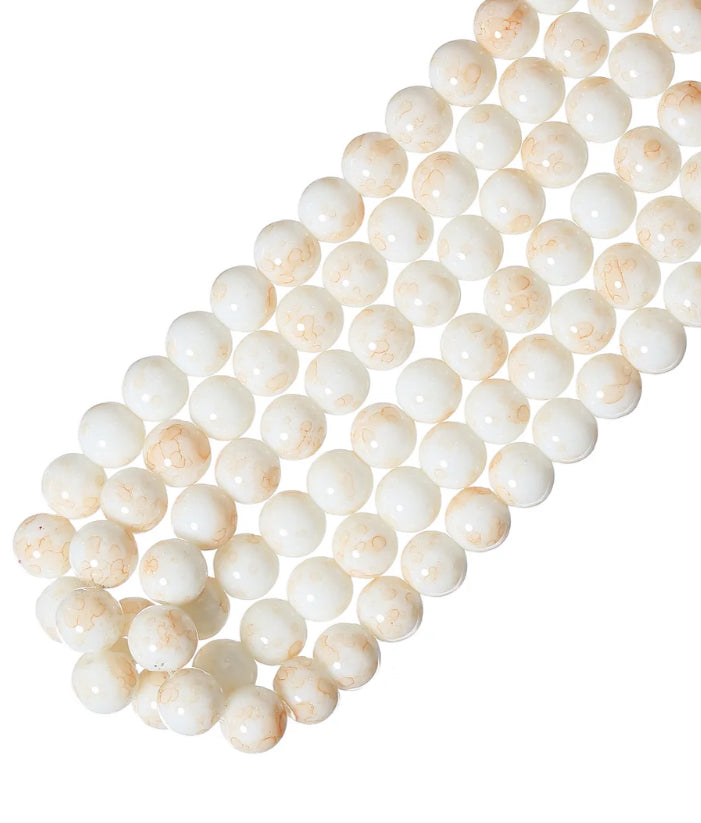 Marble beads 10mm/Each 40 beads per strand