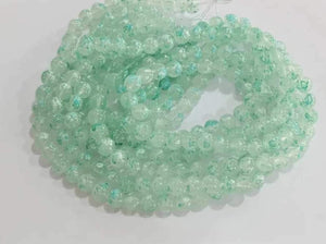 Jelly & Clear Transparent 10mm/ Each 40 beads per strand