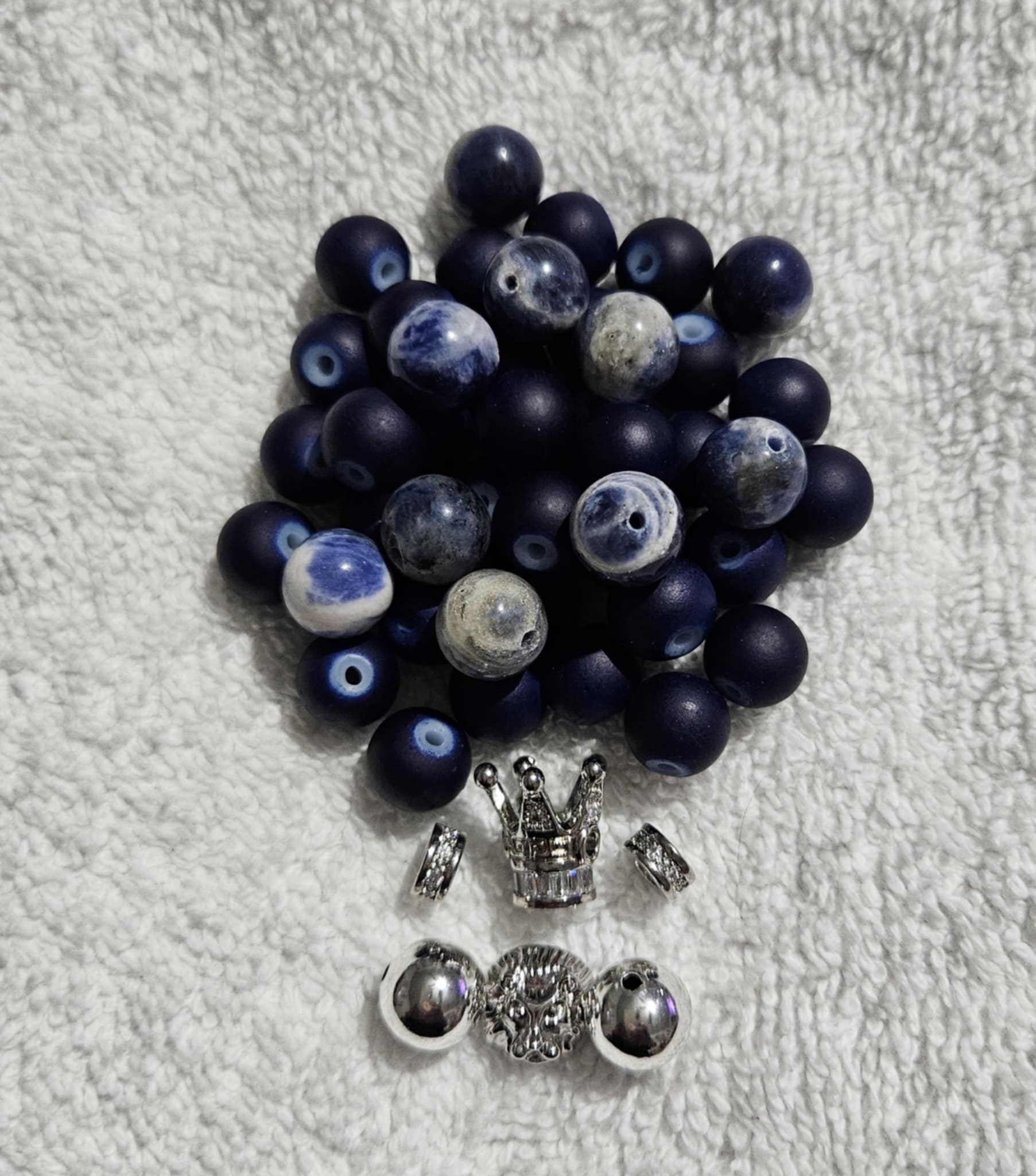 Men Packs 10mm bead two stack/Each