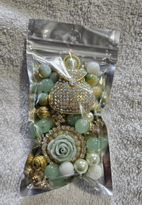 Flower two stack 10mm bead pack/Each