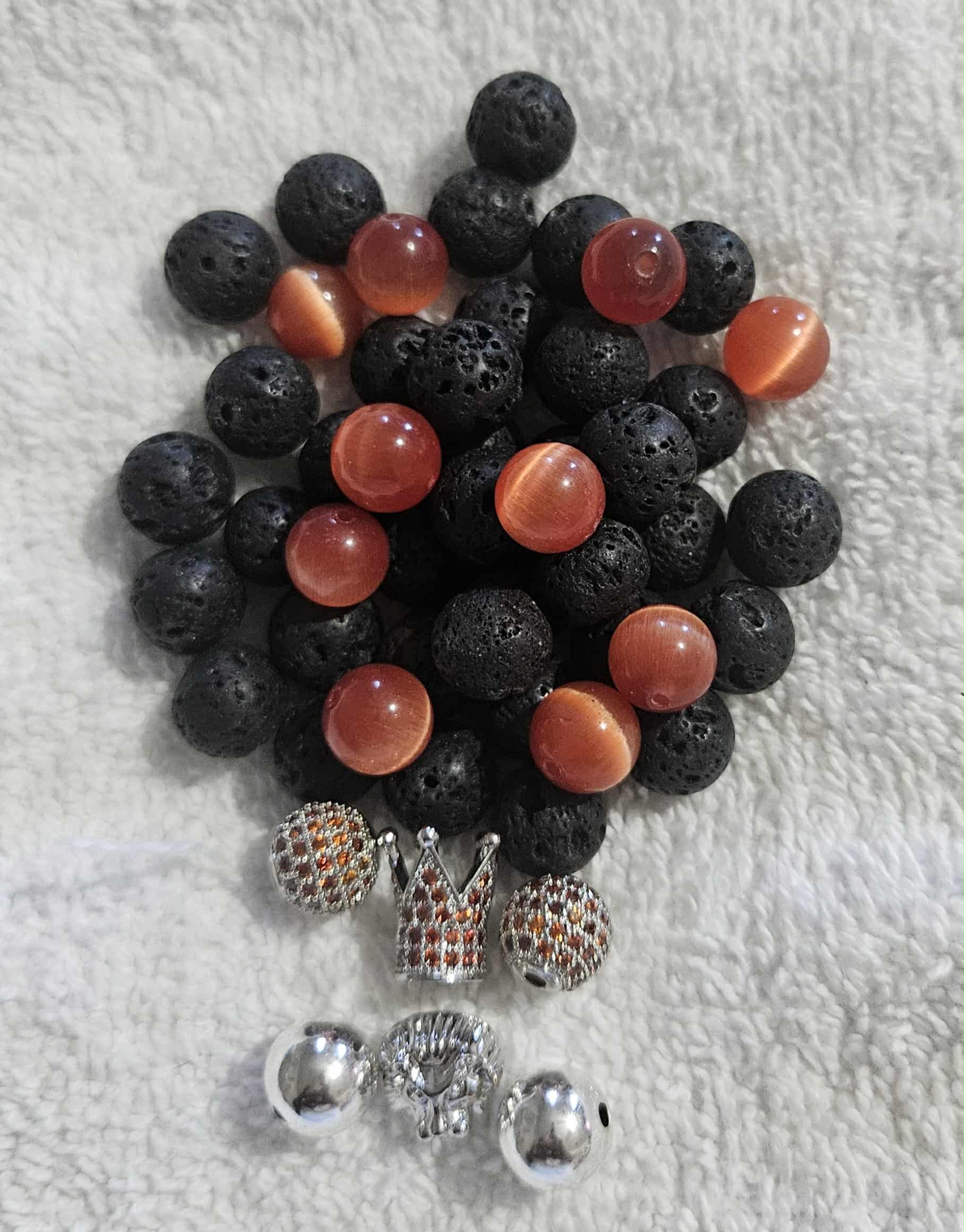 Men Packs 10mm bead two stack/Each