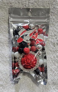 Flower two stack 10mm bead pack/Each