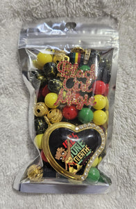 Juneteenth two stack packs 10mm beads /Each