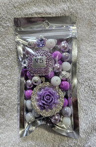 Flower two stack 10mm bead pack/Each