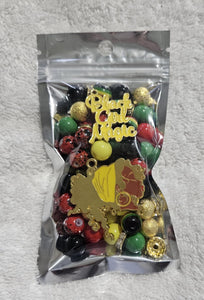 Juneteenth two stack packs 10mm beads /Each