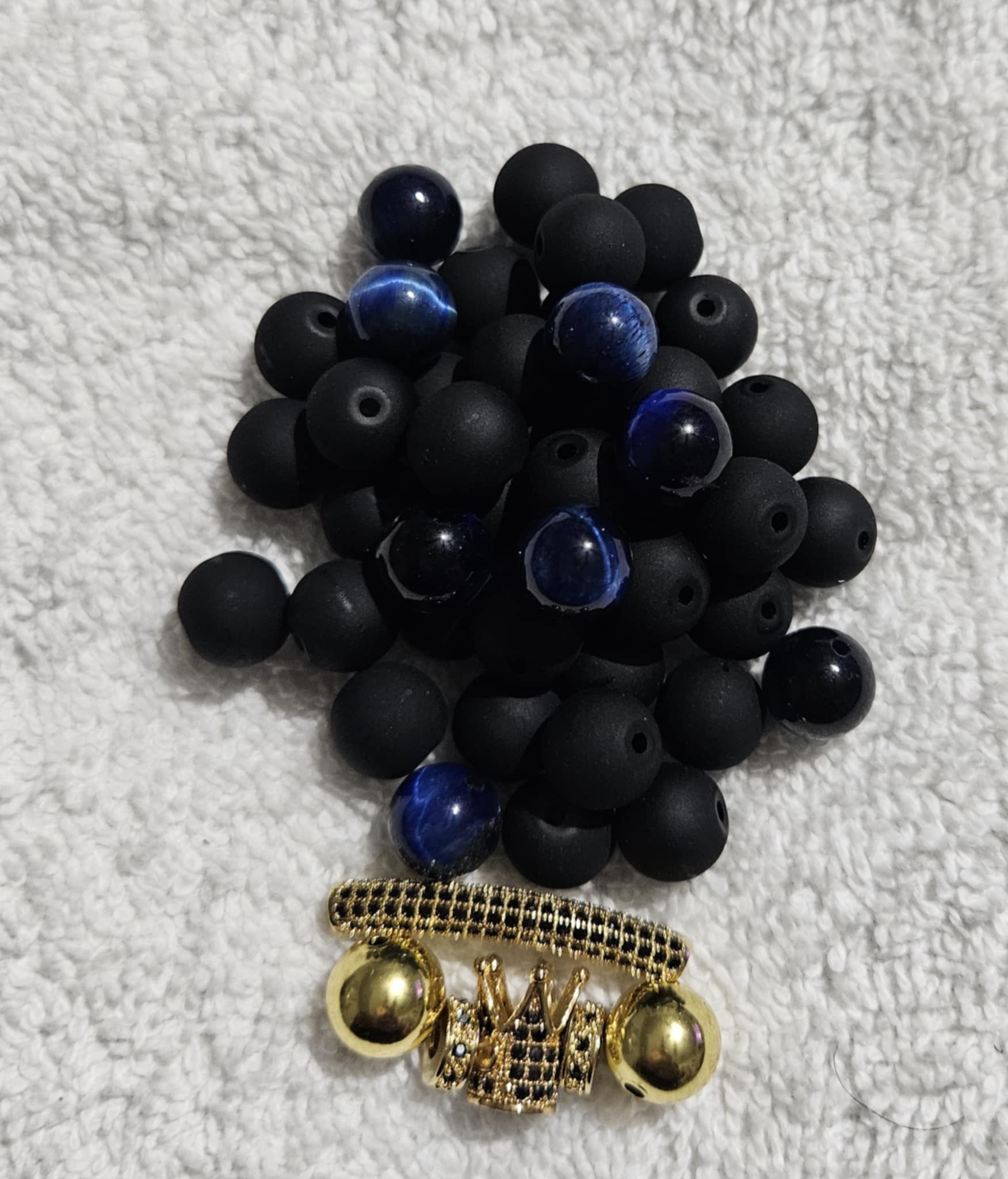 Men Packs 10mm bead two stack/Each