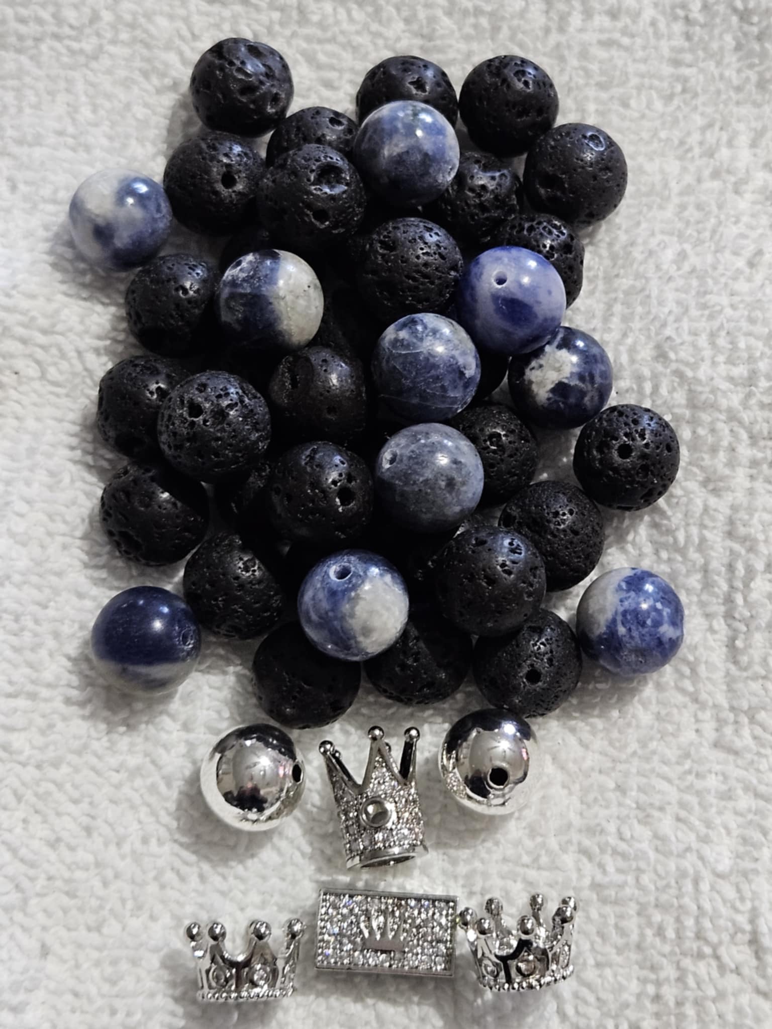 Men Packs 10mm bead two stack/Each