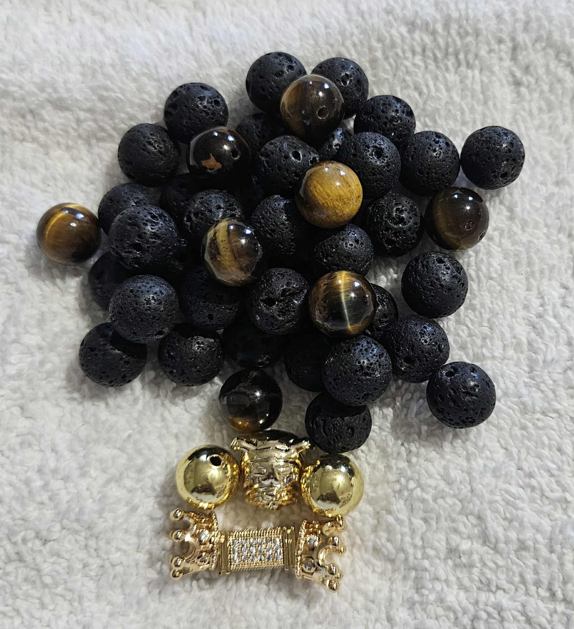 Men Packs 10mm bead two stack/Each