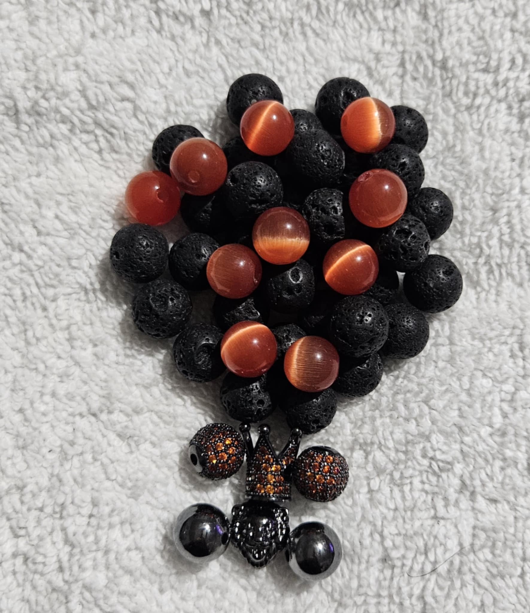 Men Packs 10mm bead two stack/Each