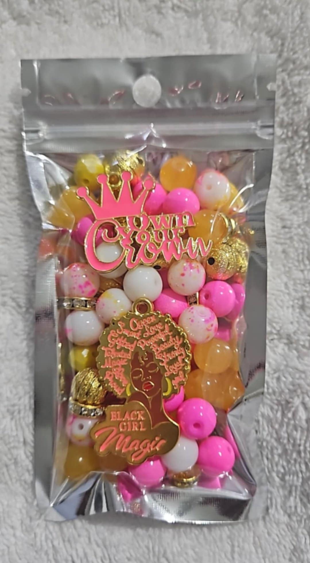 Juneteenth two stack packs 10mm beads /Each