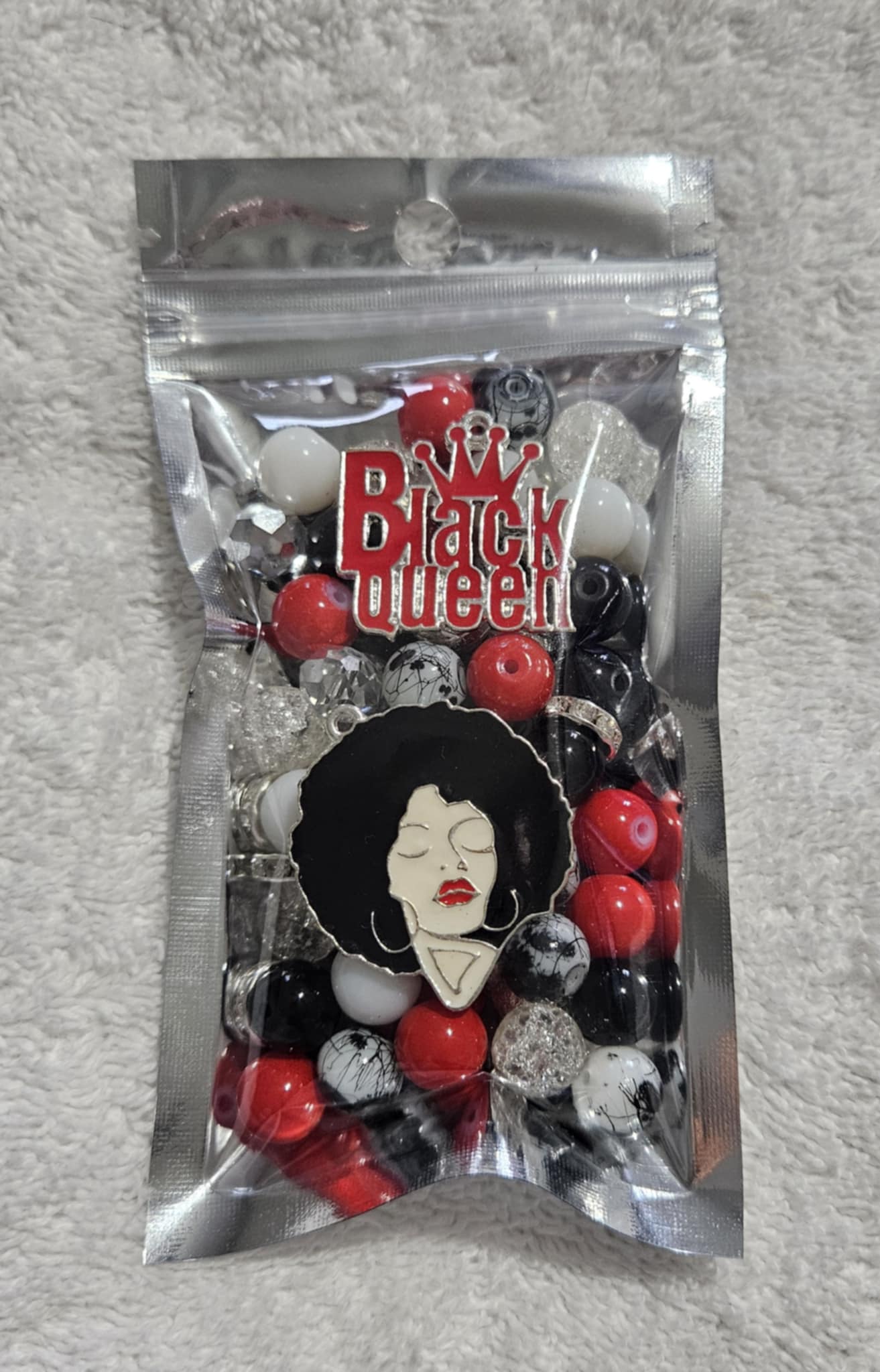Juneteenth two stack packs 10mm beads /Each