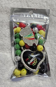 Juneteenth two stack packs 10mm beads /Each