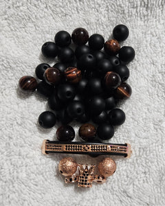 Men Packs 10mm bead two stack/Each