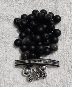 Men Packs 10mm bead two stack/Each