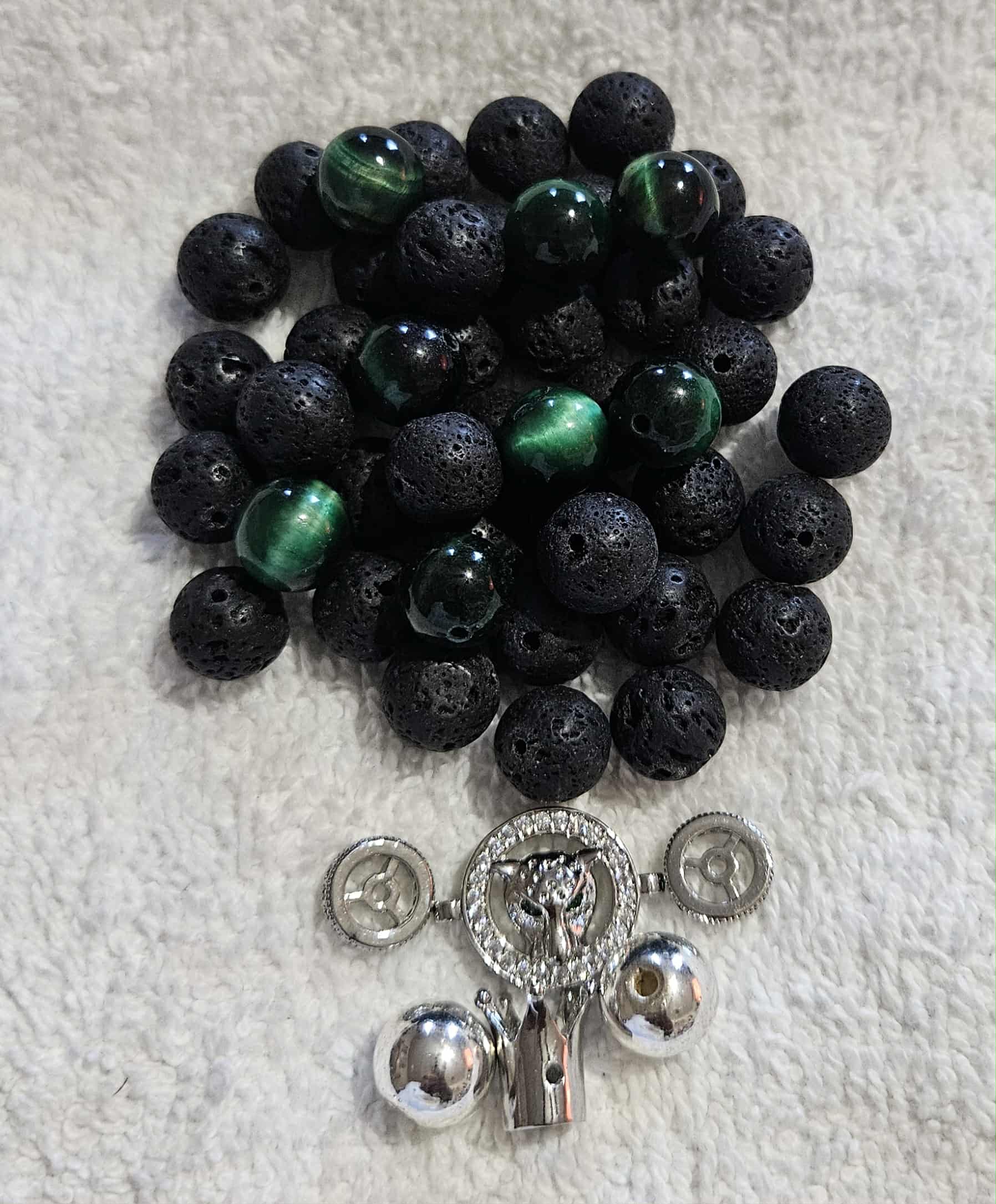 Men Packs 10mm bead two stack/Each