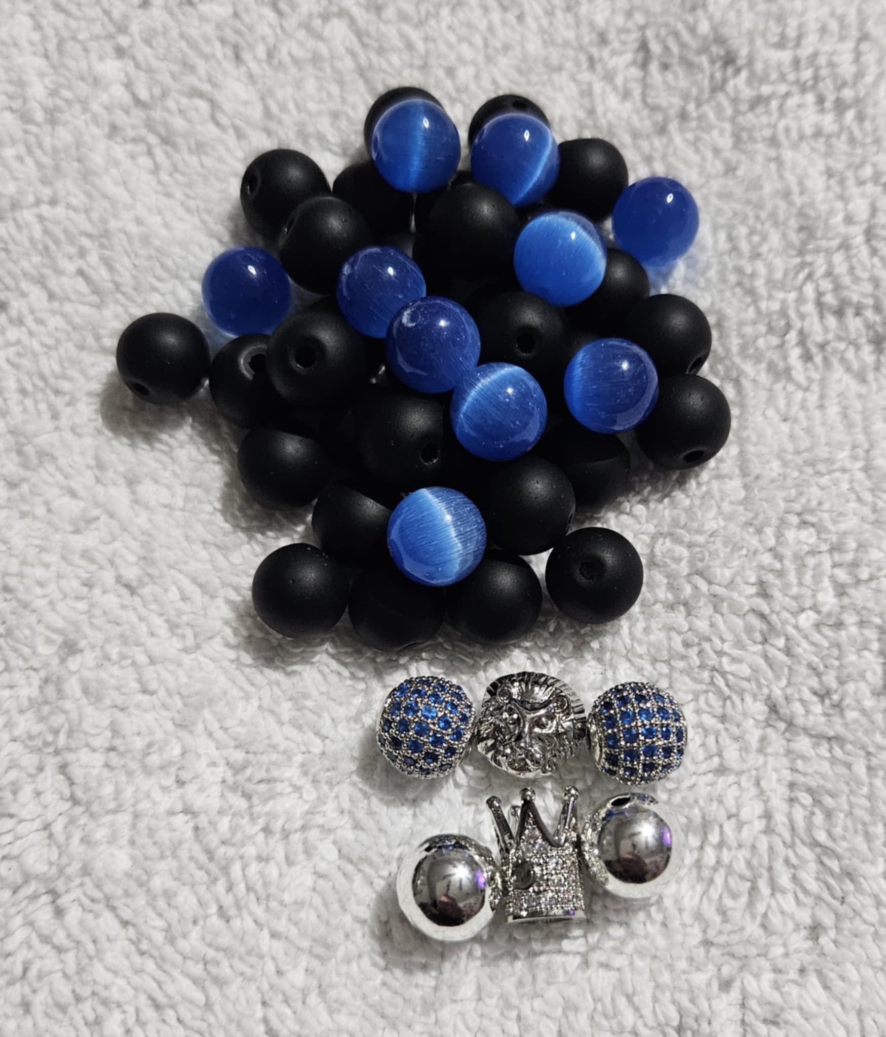 Men Packs 10mm bead two stack/Each