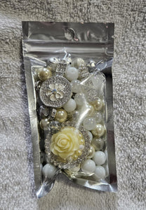 Flower two stack 10mm bead pack/Each