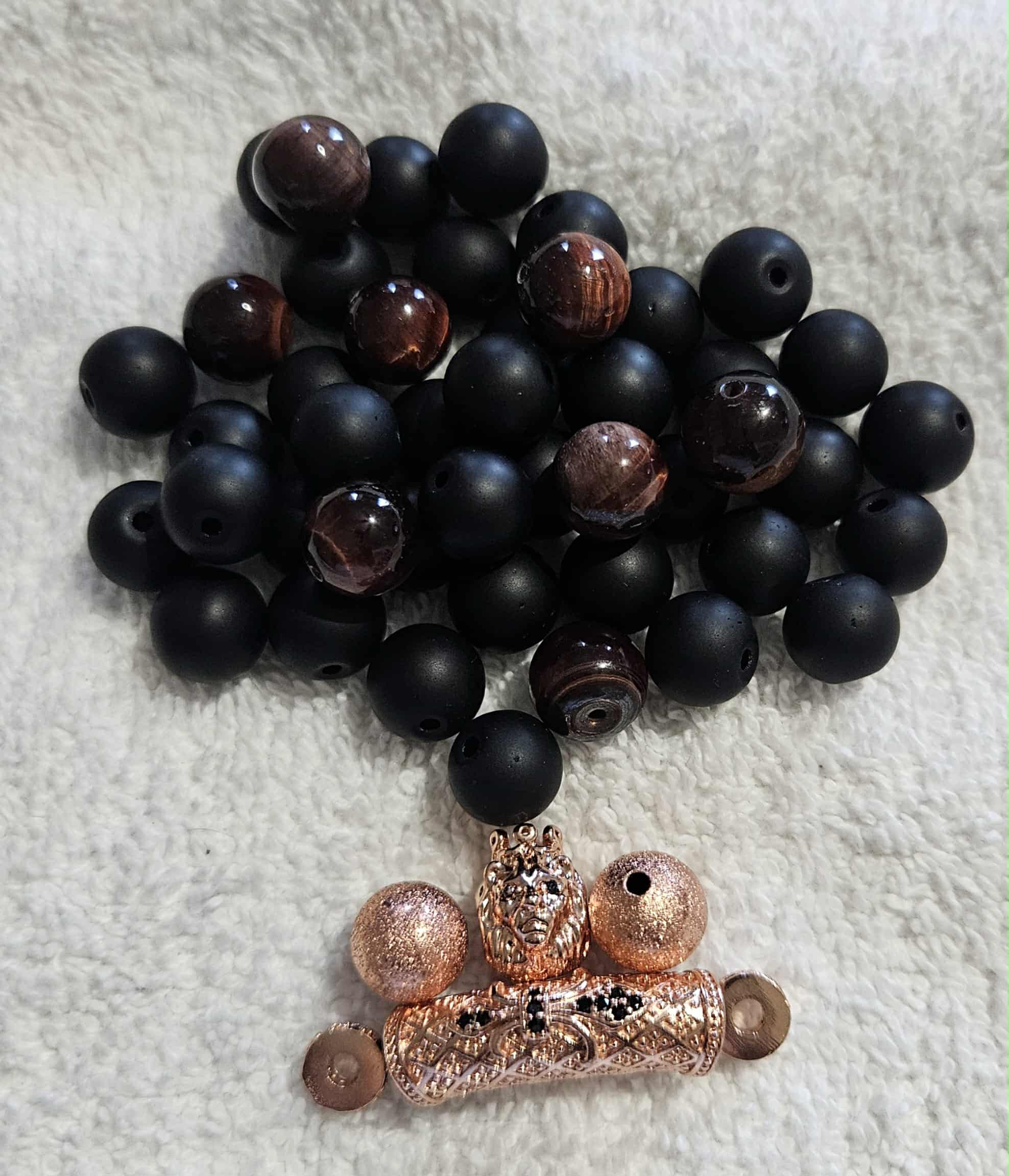 Men Packs 10mm bead two stack/Each