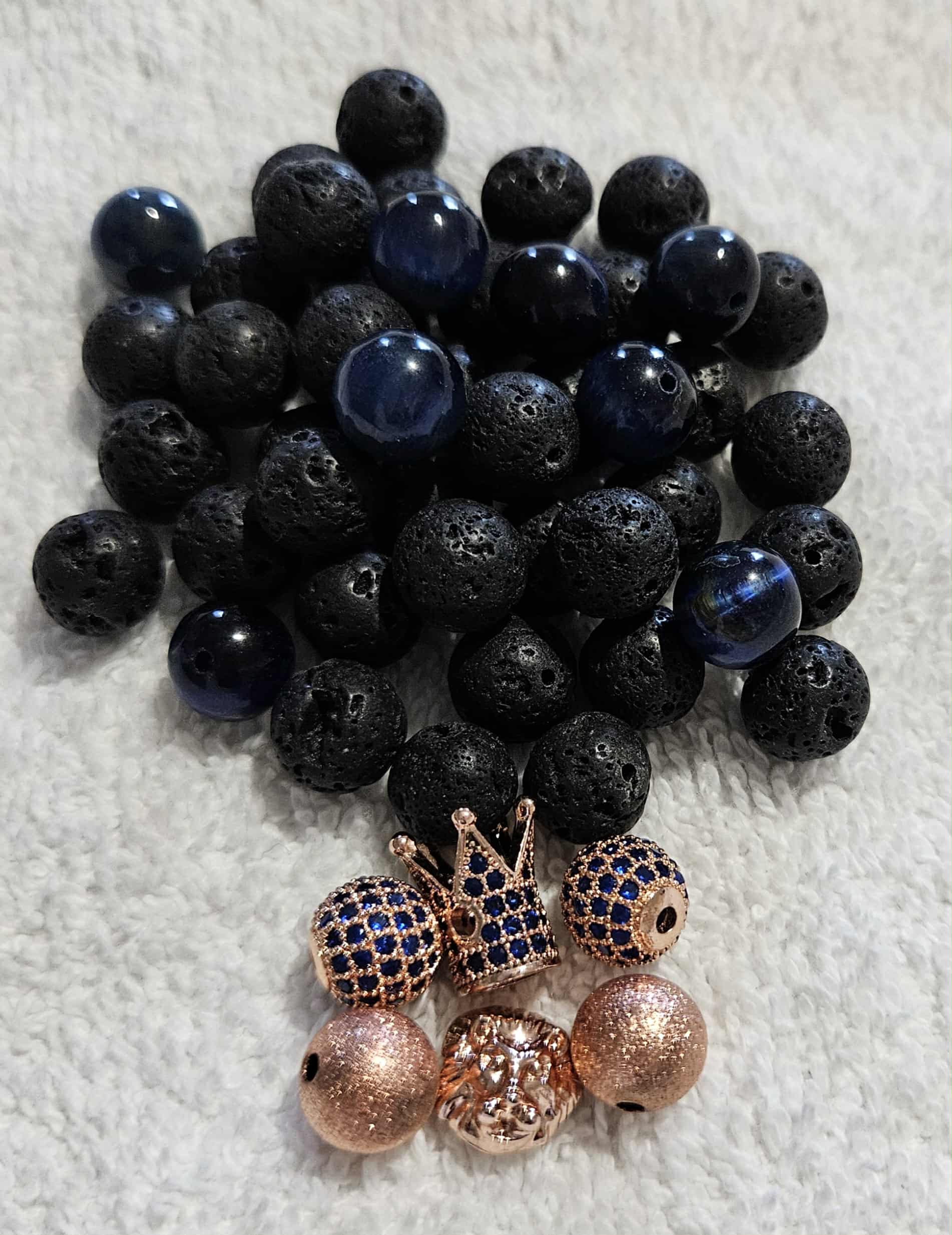 Men Packs 10mm bead two stack/Each