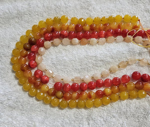 Gemstone Agate bead bundles/Each