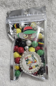Juneteenth two stack packs 10mm beads /Each